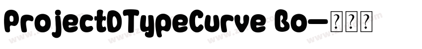 ProjectDTypeCurve Bo字体转换